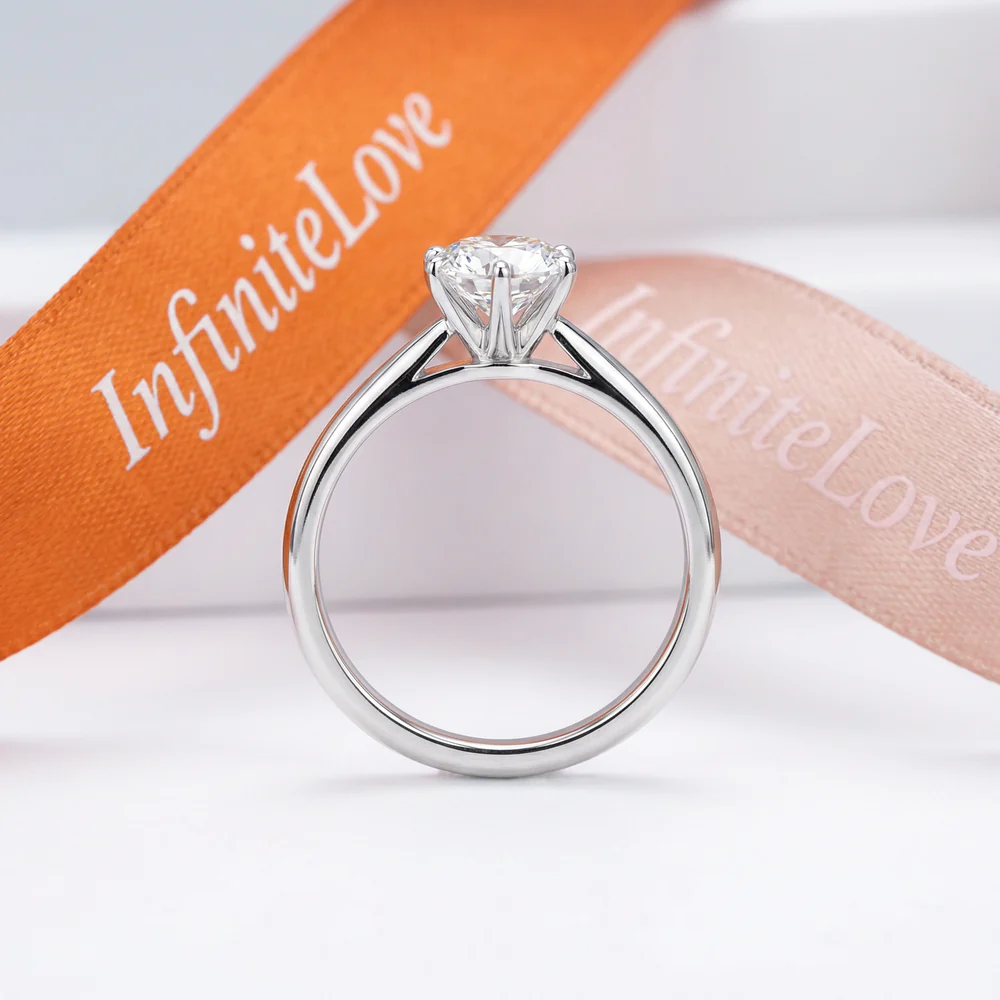 Anillo Solitario de Moissanita – Brillo Eterno - Image 5
