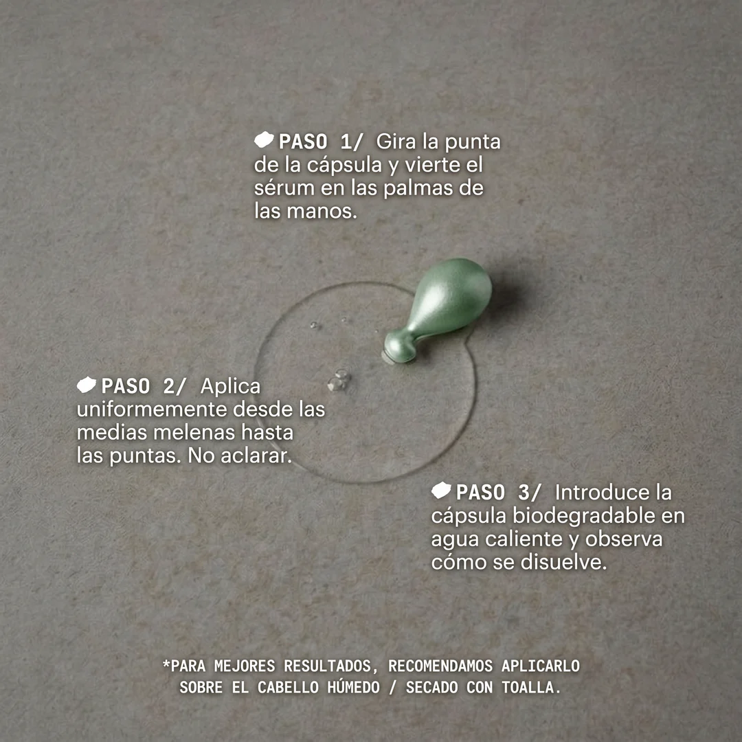 Cápsulas Sérum Capilar Antifrizz – Brillo Instantáneo y Reparación Profunda - Image 2
