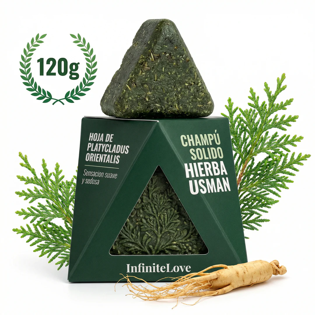Champú Sólido Anticaída – Fortalece Raíces y Reduce la Caída del Cabello