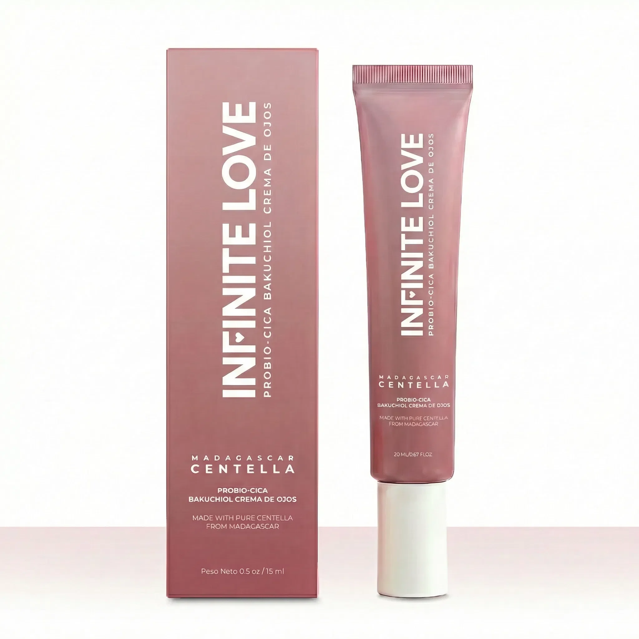 Contorno de Ojos 'Bakuchiol Eye Repair' (Retinol Vegano) con Aplicador de Cerámica Fría para Ojeras, Arrugas y Bolsas