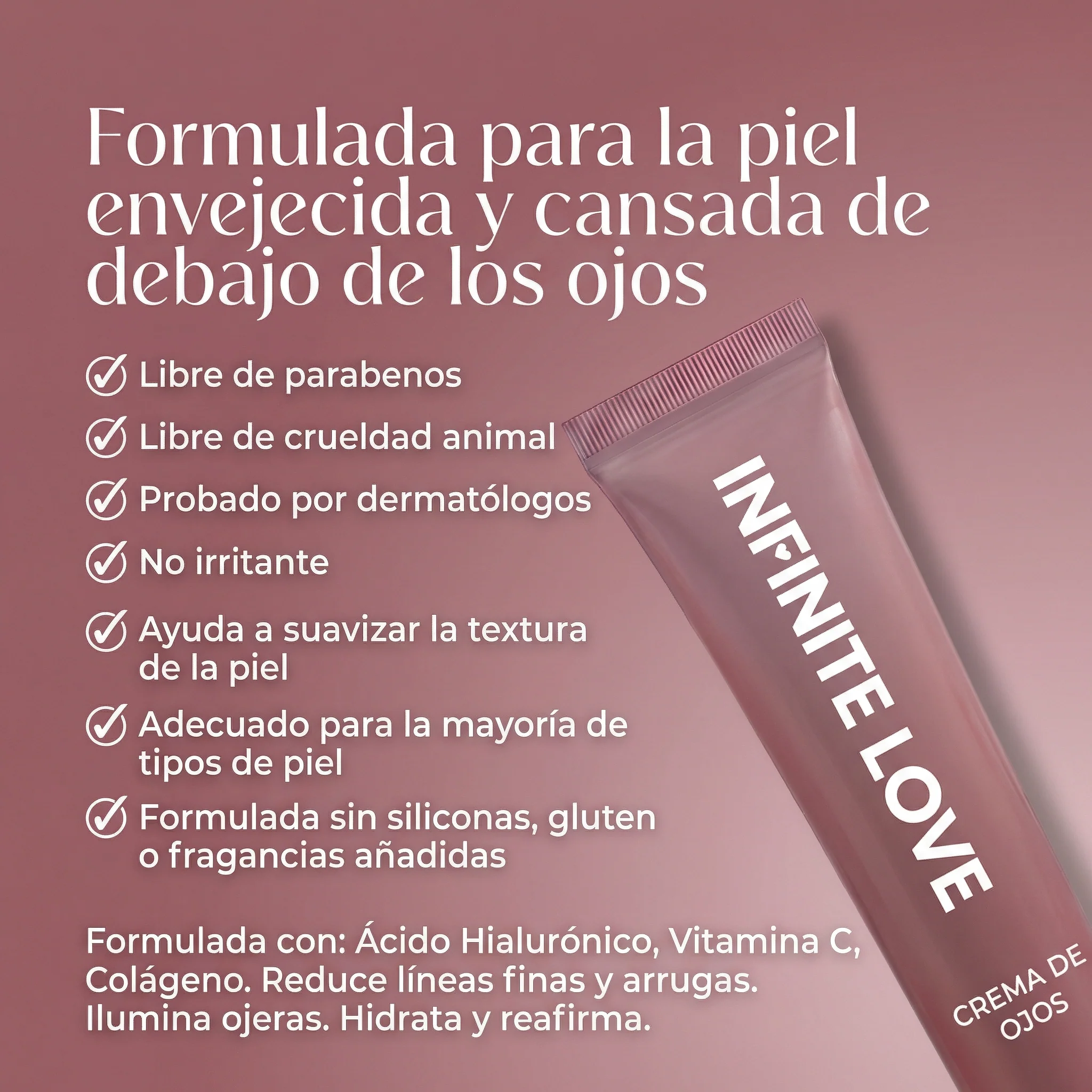 Contorno de Ojos 'Bakuchiol Eye Repair' (Retinol Vegano) con Aplicador de Cerámica Fría para Ojeras, Arrugas y Bolsas - Image 6