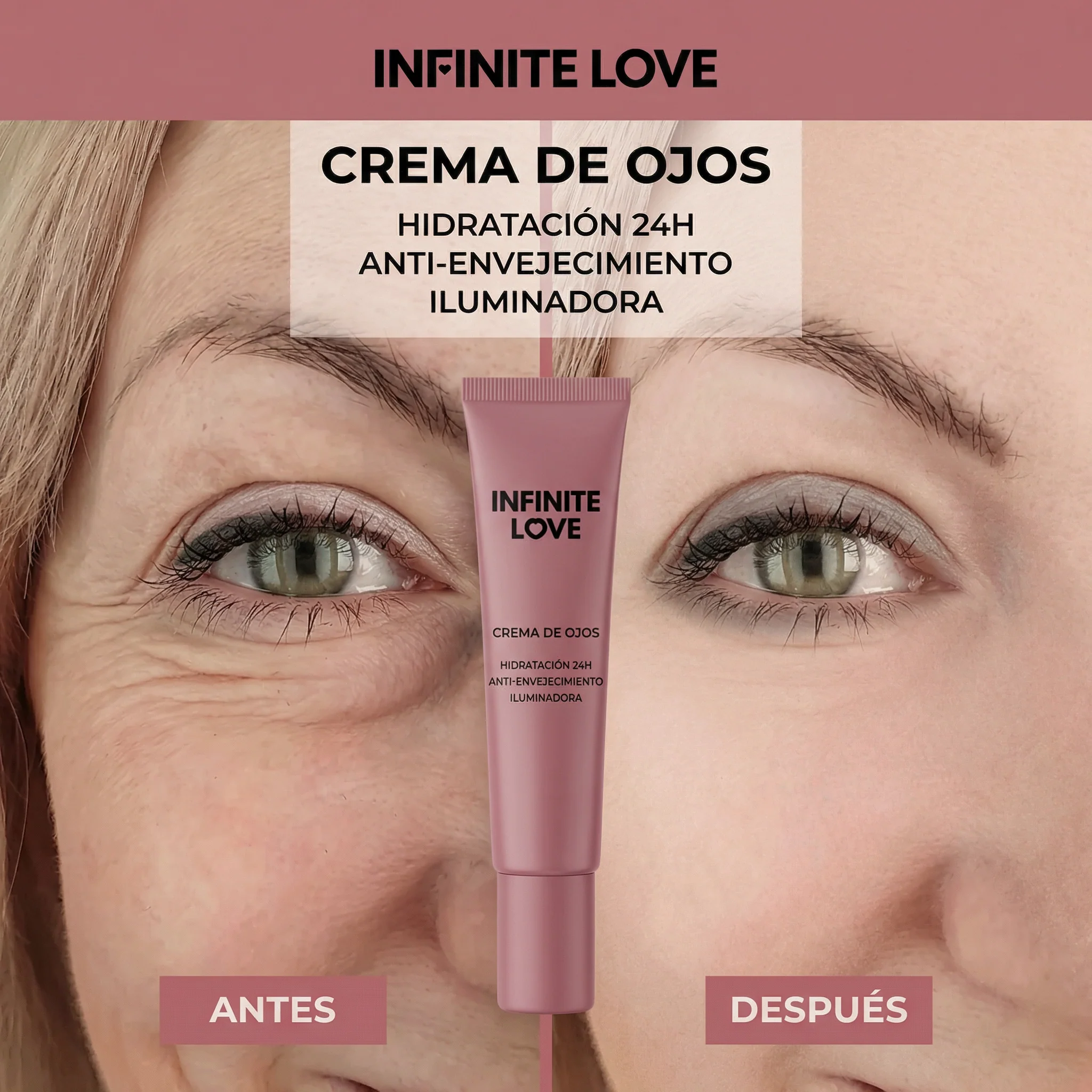 Contorno de Ojos 'Bakuchiol Eye Repair' (Retinol Vegano) con Aplicador de Cerámica Fría para Ojeras, Arrugas y Bolsas - Image 7