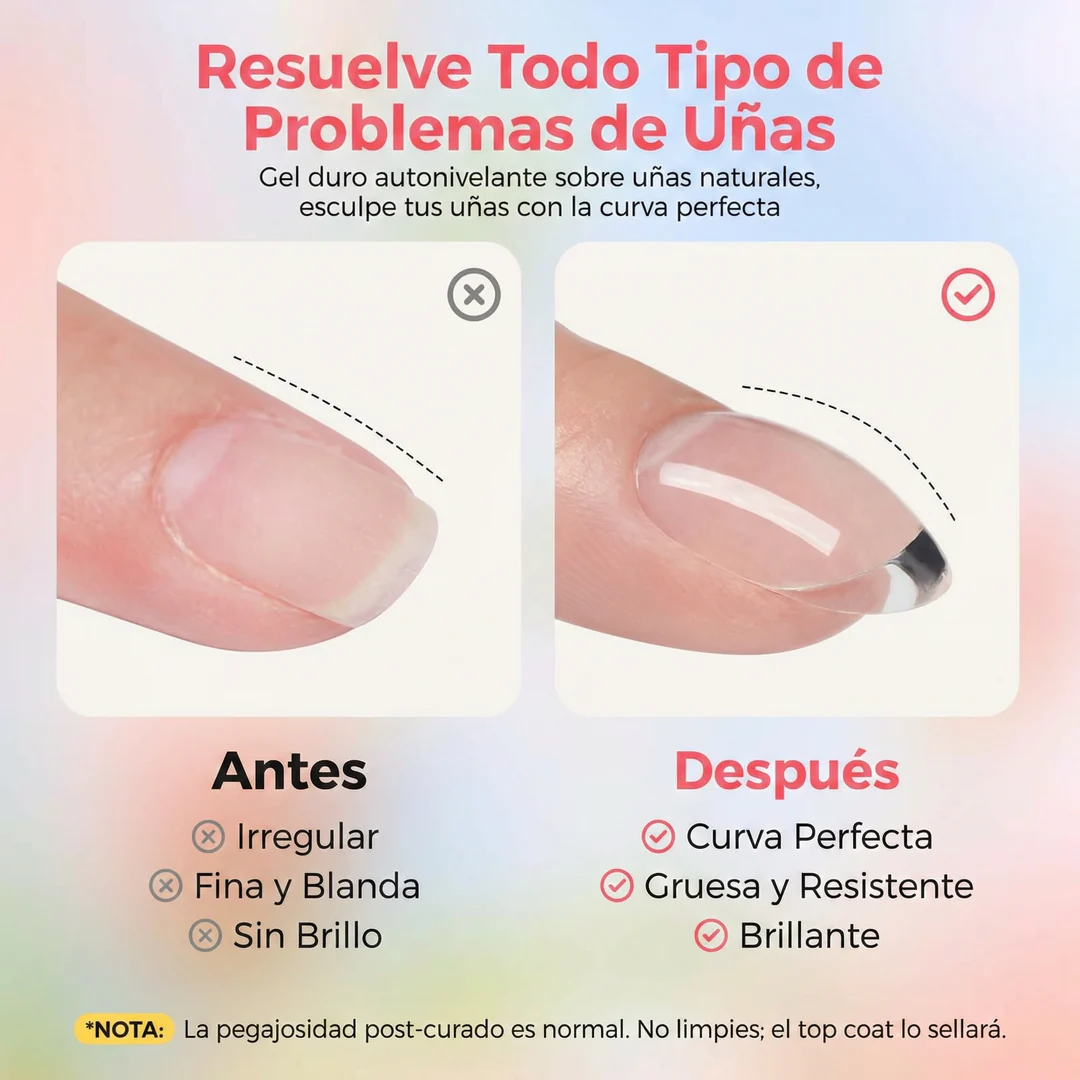 Gel Constructor de Uñas Rosa – Efecto Salón Profesional en Casa - Image 3