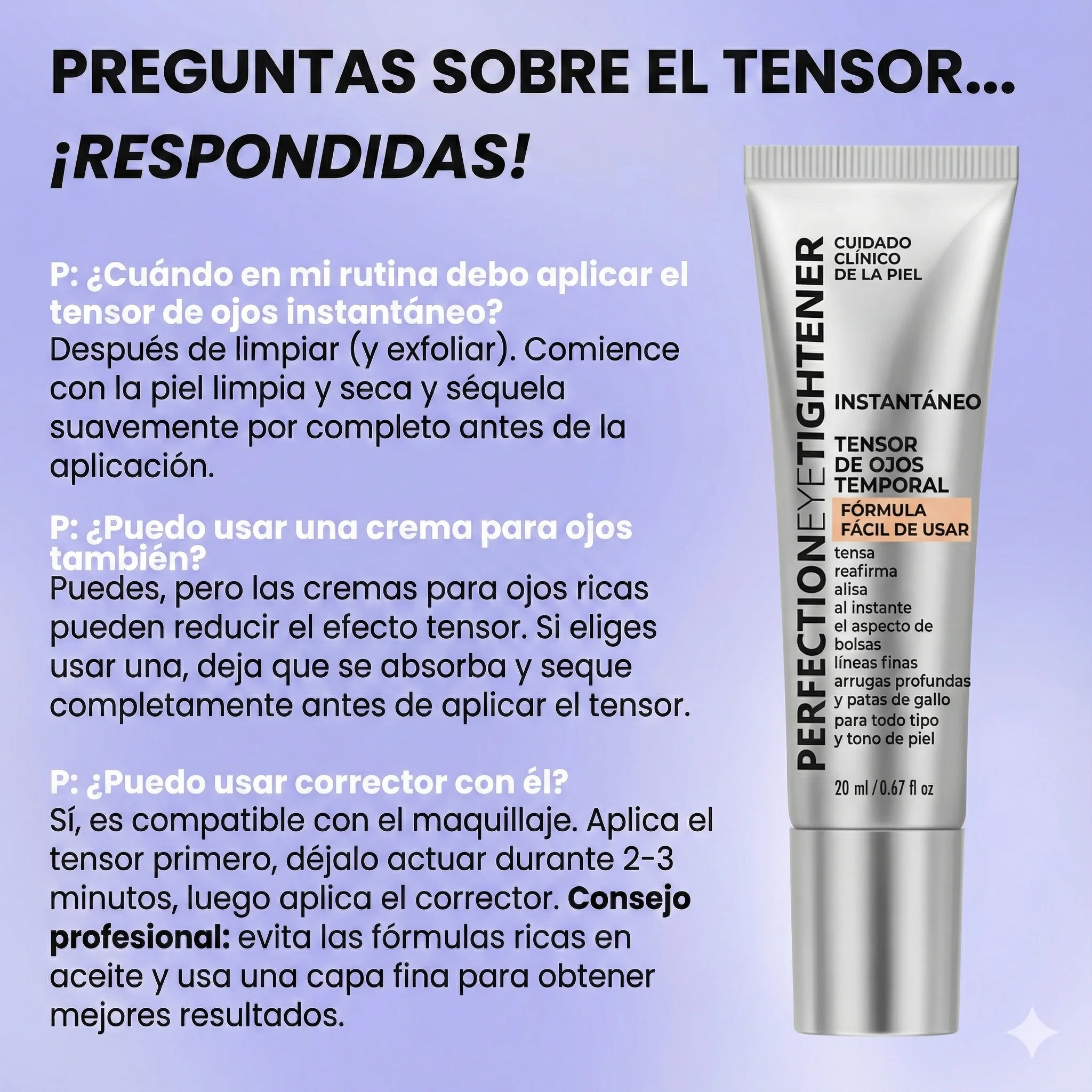 Gel Reafirmante Intensivo para Contorno de Ojos - Image 8
