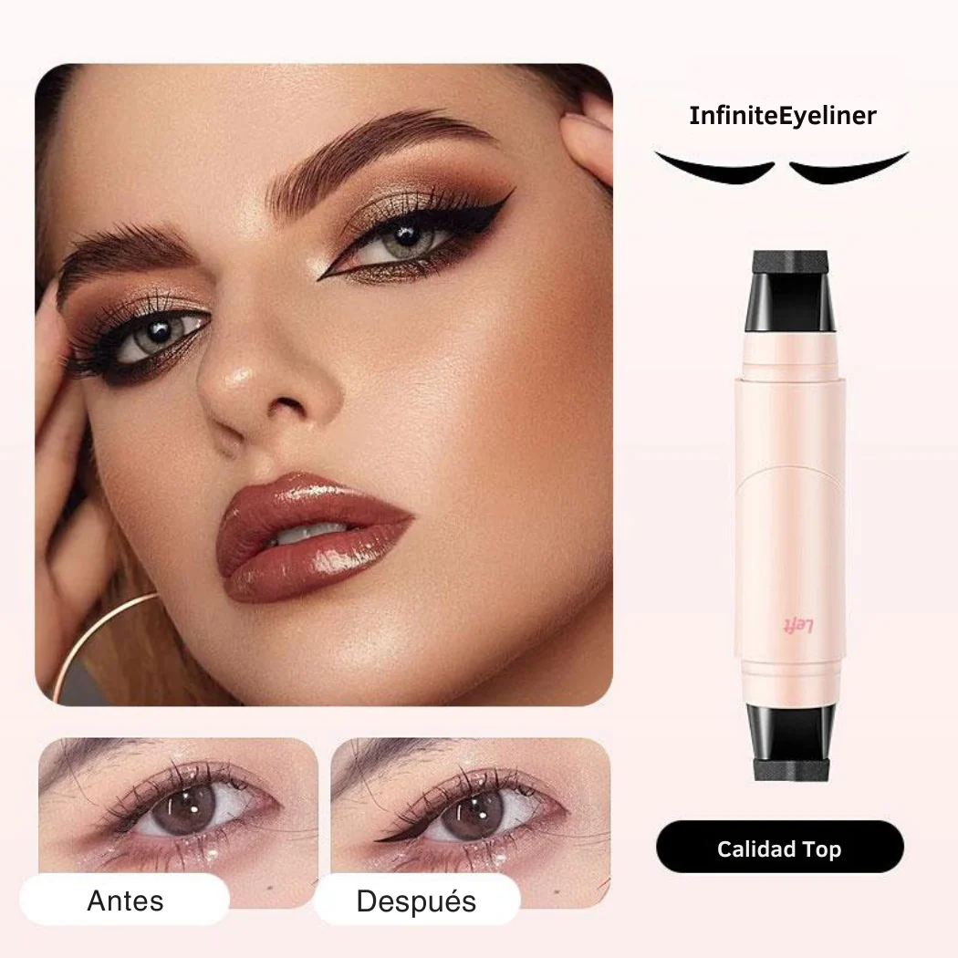 InfiniteEyeliner - Delineador 2 en 1 con sello alado - Image 3