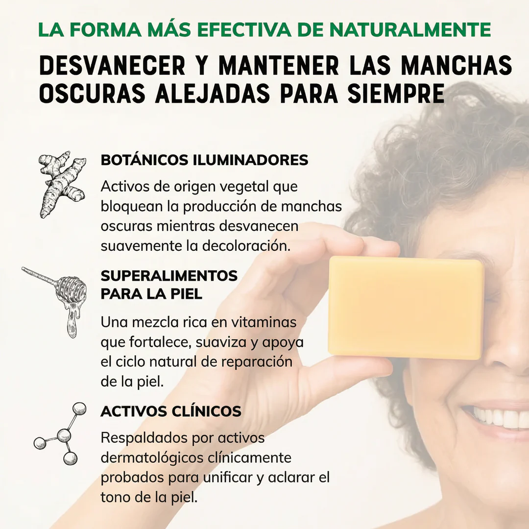 Jabón Antimanchas con Ácido Kójico y Cúrcuma – Aclara, Ilumina y Unifica la Piel - Image 5