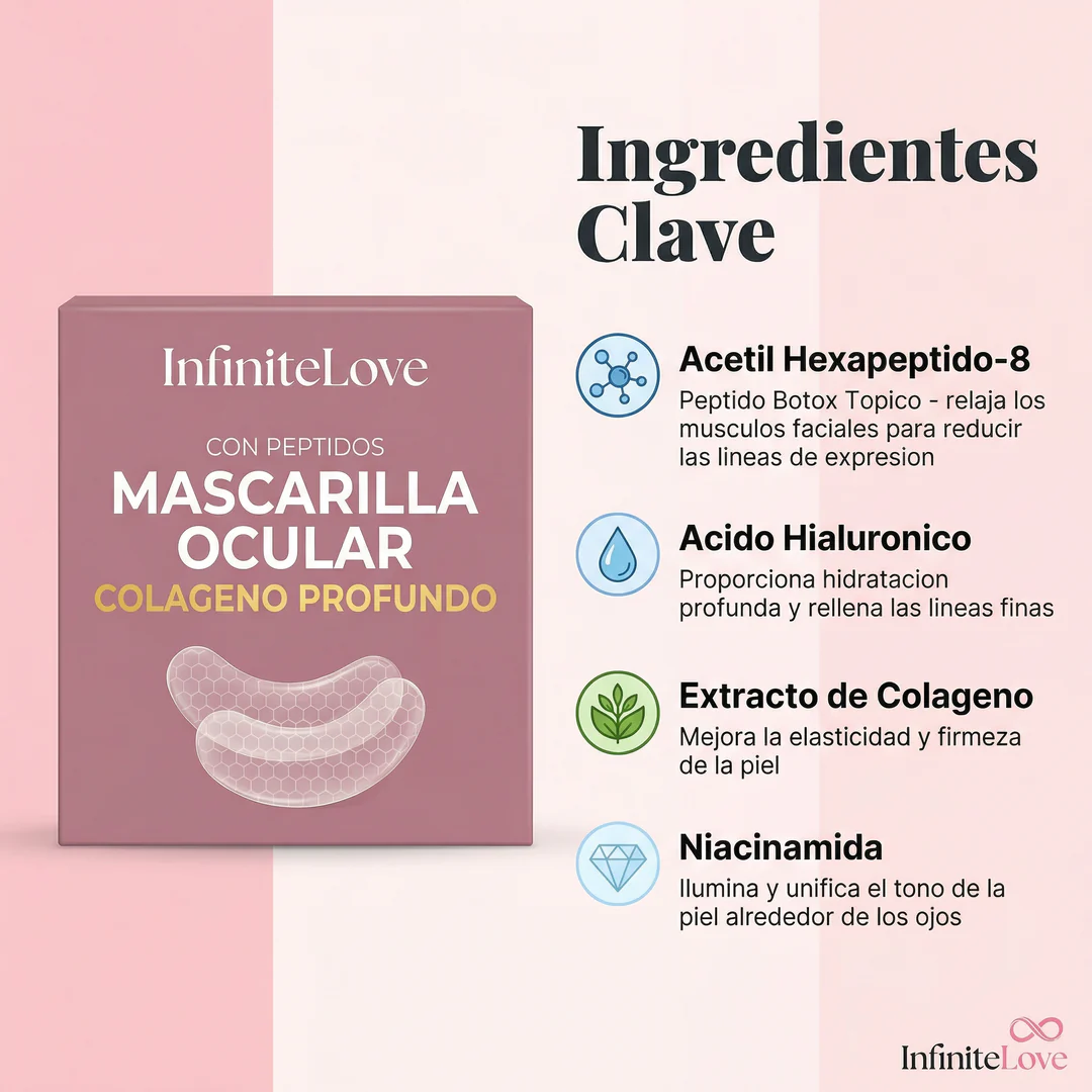 Mascarilla Ocular Colágeno | Péptidos Lifting - Image 4