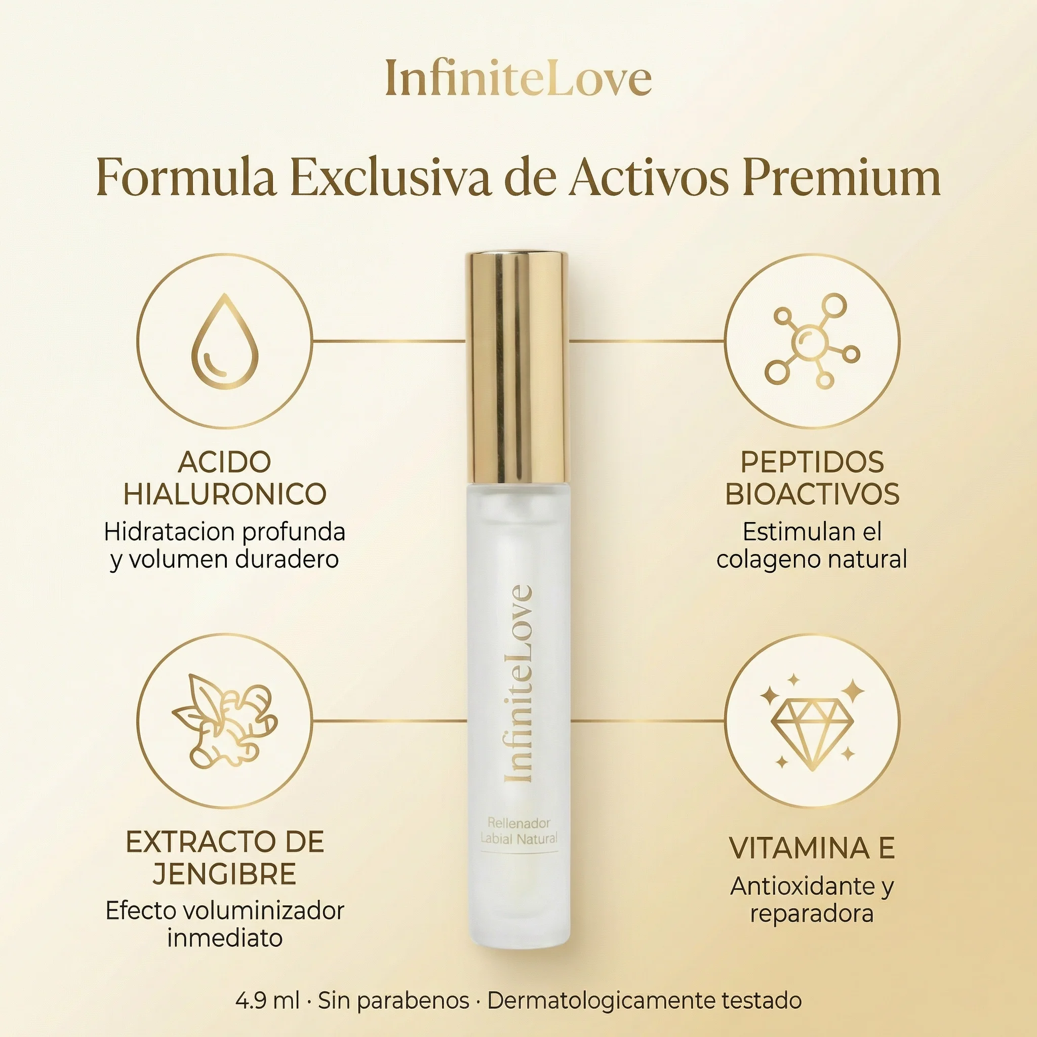 Rellenador Labial Natural | Efecto Volumen - Image 3