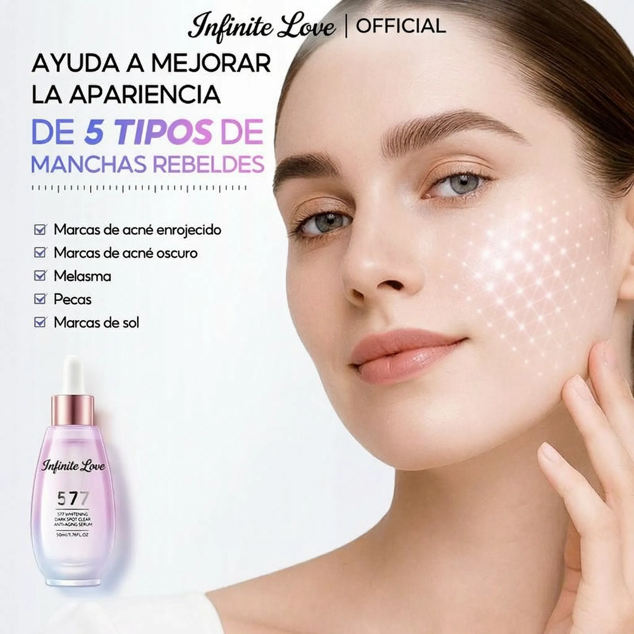 Sérum Despigmentante 577 para Manchas y Marcas de Acné - Image 2